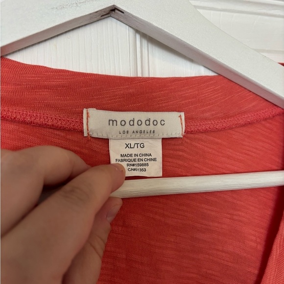 Mododoc Los Angeles V-Neck Tunic Dress - Picture 2 of 4